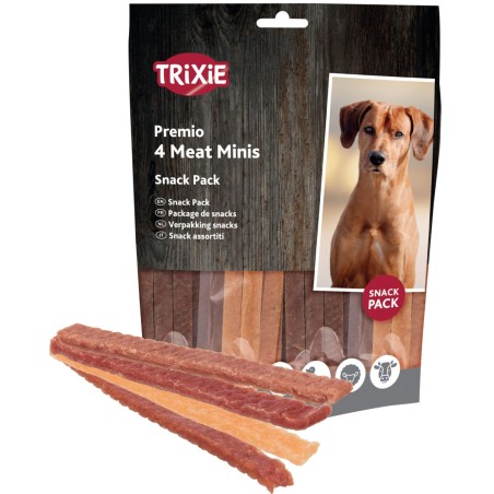Premio 4 Meat Bars, 4 x 100 g Assortiment de délicieuses friandises au
