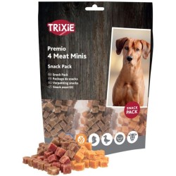 Trixie Premio 4 Meat Minis: Délicieuses friandises pour chien 4 saveur