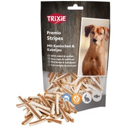 Premio Stripes, Délicieuses friandises au lapin & cabillaud - Trixie