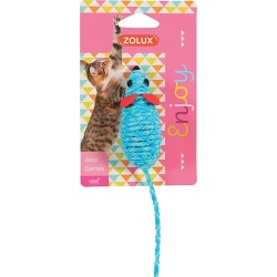 Souris en élastiques colorée pour chat/chaton - Zolux