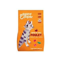 Croquettes Sans céréales Poulet 2 kg - Edgar Cooper