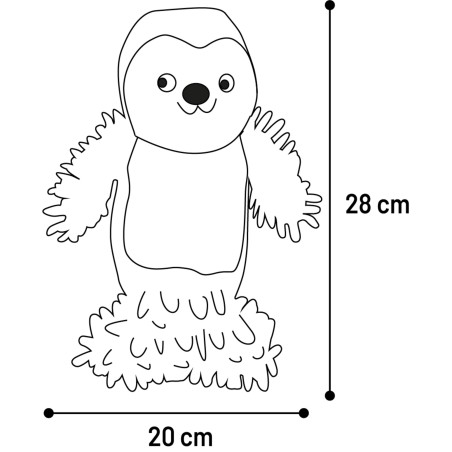luche-phoque-ottra-gris-19-cm-pour-chien-flamingo