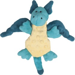 Peluche Dragon"Werner" turquoise 26 cm pour chien - Flamingo