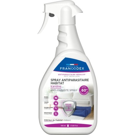 spray-antiparasitaire-habitat-icaridine-francodex