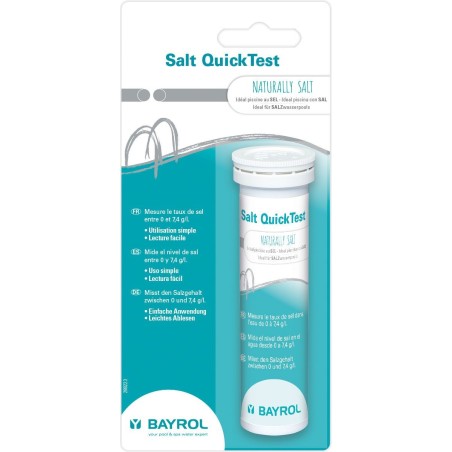 Salt Quicktest 10 Bandelettes – Bayrol