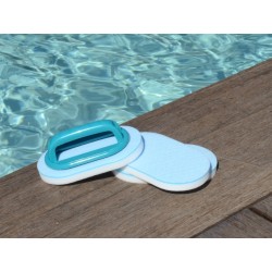 Brosse de ligne d’eau + 2 tampons de remplacement - Bayrol