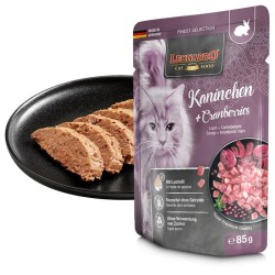Terrine pour Chat – « Lapin + Canneberges » – Leonardo