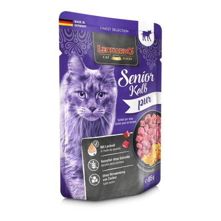 Terrine pour Chat – « Pur Veau Senior » – Leonardo