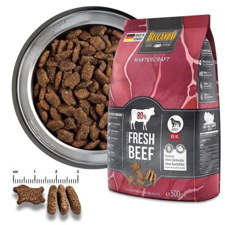 Croquettes Mastercraft Belcando Boeuf frais | Animaux-Market
