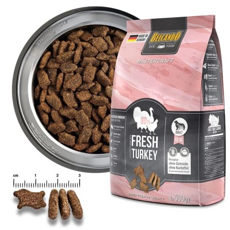 Croquettes Mastercraft Belcando Volaille fraiche | Animaux-Market