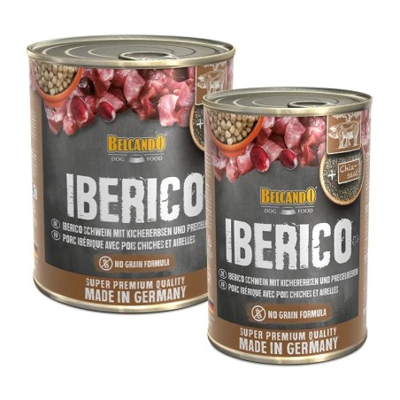 Terrine en conserve « Ibérico » – Belcando Super Premium  Aliment humi
