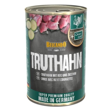 Terrine en conserve « Dinde » – Belcando Super Premium  Aliment humide