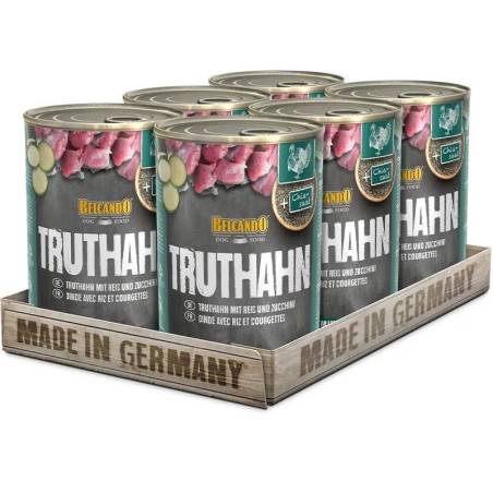 Terrine en conserve « Dinde » – Belcando Super Premium  Aliment humide