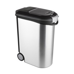 Container Croquettes 20 kg/54L argenté - Curver