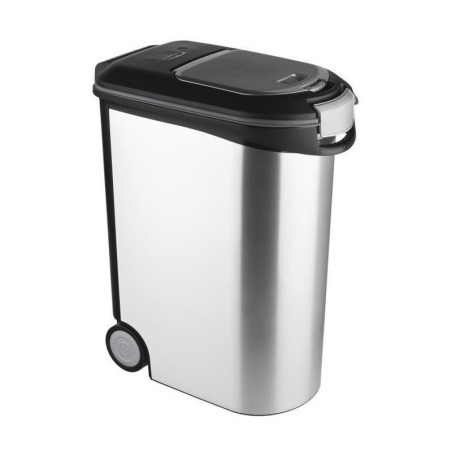 Container Croquettes 20 kg/54L argenté - Curver