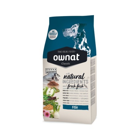 Croquettes Chien Ownat Classic Fish