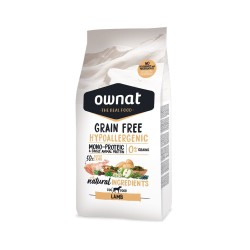 Croquettes Chien Ownat Grain Free Hypo Lamb