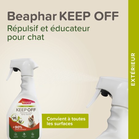 Keep Off, Spray Répulsif Outdoor pour chats – Beaphar