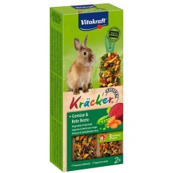 Kräcker Duo Légumes et betteraves rouges Lapins nains Vitakraft