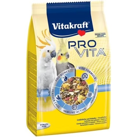 PRO VITA® Grandes Perruches – Vitakraft graines aliment complet pour p