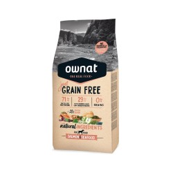 Croquettes Chien Ownat "Just Grain Free" Salmon & SeaFood