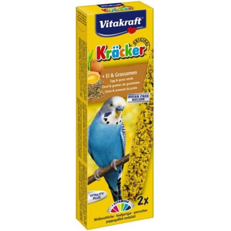 2 Kräcker Oeufs & Graines de graminées pour Perruches et Exotiques - V