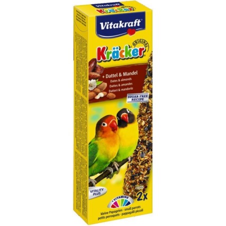 Kräcker® - Friandises Dattes & Amandes pour Petits perroquets – Vitakr