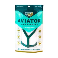 Harnais AVIATOR pour perroquets et Grandes Perruches