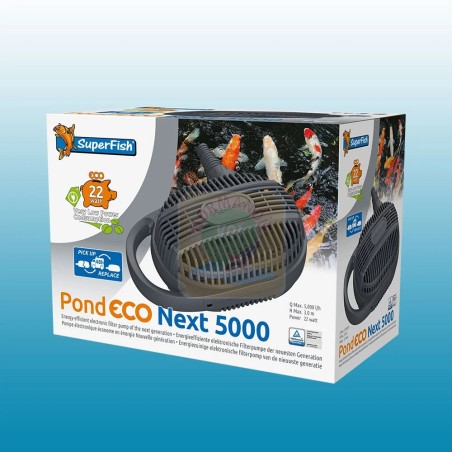 Pompes de bassin PondEco Next 3500-5000-8000-10000-15000 - Superfish