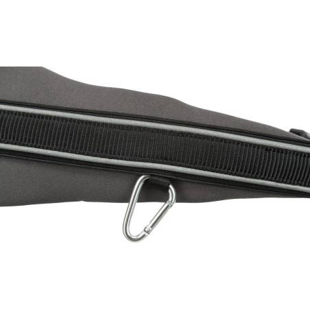 Ceinture ventrale canicross + laisse Trixie noir / gris