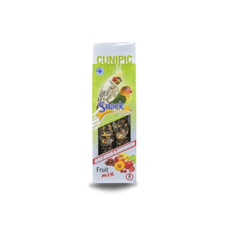 Friandises croustillantes aux fruits pour Grandes Perruches et Insépar