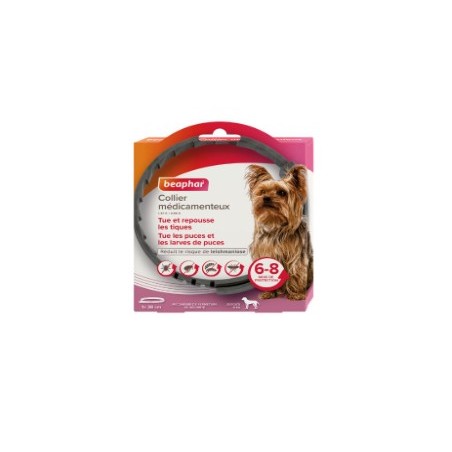 Collier Médicamenteux pour Chien de moins de 8 kg – Beaphar