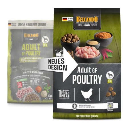 Croquettes Belcando Sans céréales Volaille | Animaux-Market