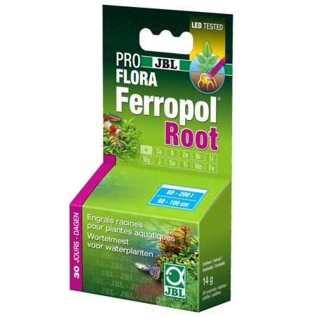 JBL ProFlora Ferropol Root : Concentré d'engrais complet en comprimés