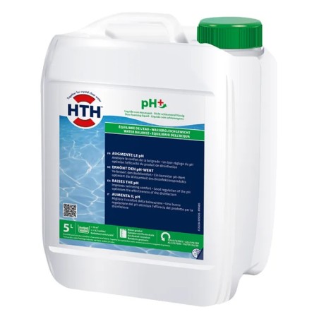 Correcteur liquide hth® pour rehausser le pH de votre piscine