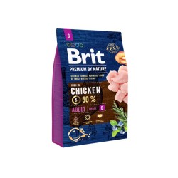Brit Premium by Nature « Adult Large S » - Croquettes chien  Aliment c
