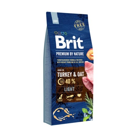 Croquettes pour chien adule Brit Aliment complet à la dinde et au poul