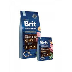 Croquettes pour chien adule Brit Aliment complet à la dinde et au poul
