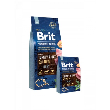 Croquettes pour chien adule Brit Aliment complet à la dinde et au poul