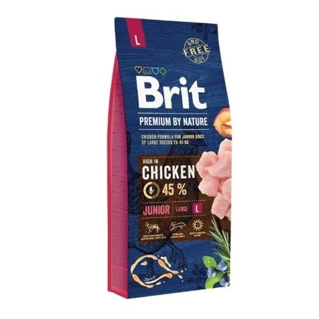 Croquettes Chien Brit Premium By Nature – Junior L