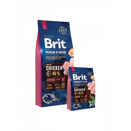 Croquettes Chien Brit Premium By Nature – Junior L