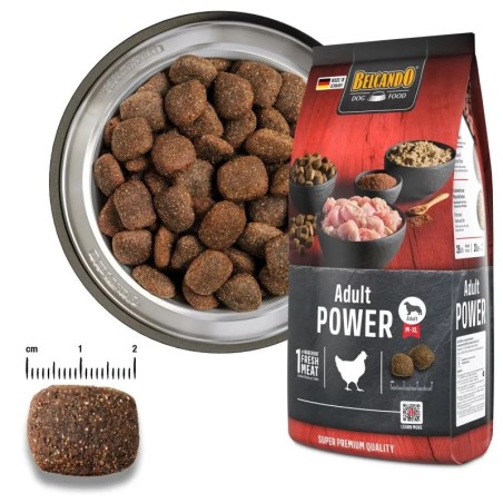 Belcando Adult Power : Alimentation Canine pour les chiens ayant une a