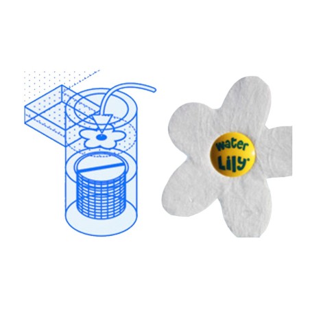 Brosse de ligne d’eau + 2 tampons de remplacement - Bayrol