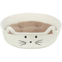 Panier pour chat en corde