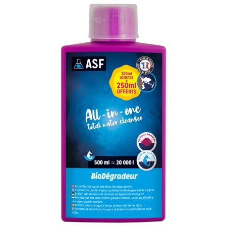 All-in-One  Bio-Degrader 250ml + 250ml offerts – Aquariu