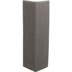 Griffoir en sisal et peluche (polyester), idéal pour les grands chats.