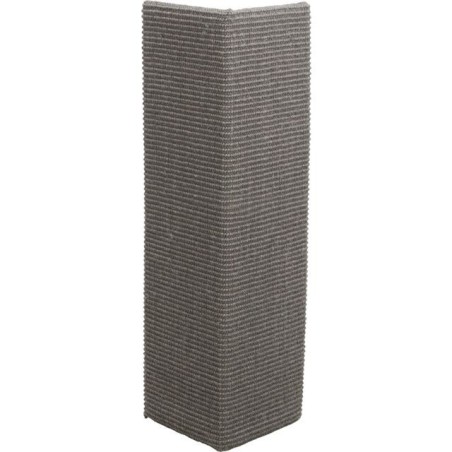 Griffoir en sisal et peluche (polyester), idéal pour les grands chats.