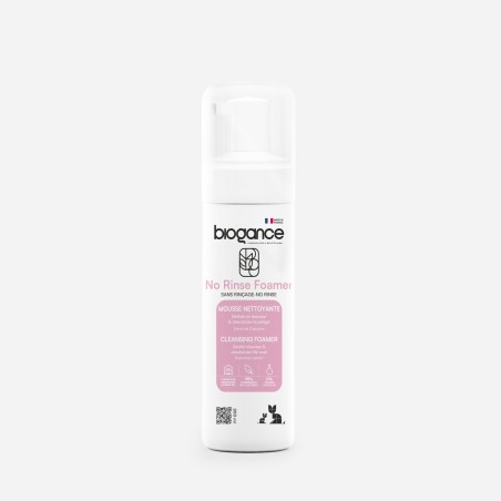 Mousse sans rinçage pour chat à base d’extrait de capucine- Bioganc