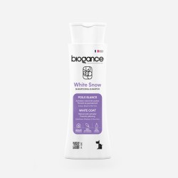 Shampooing poils blanc « White Snow » pour chien - Biogance