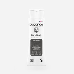 Shampooing spécial poils noir & foncé « Dark Black » pour chien - Biog